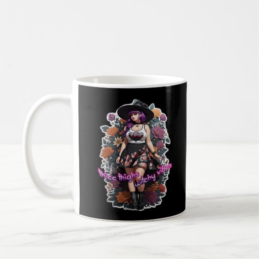 Mug Cuisse Thicc Vibes de cuisine - Whimsigoth Witch-C (Gauche)