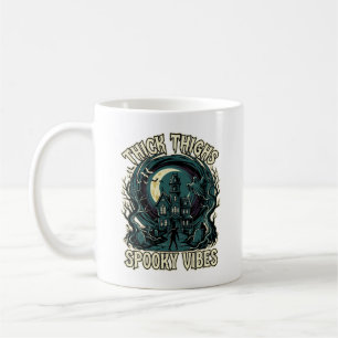 Mug Cuisses Épaisses Vibes Sombres Halloween Maison Ha