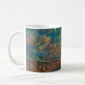 Mug Cuivre Patine Turquoise Clair (Gauche)