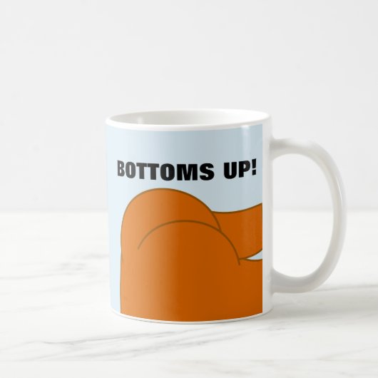 MUG CUL SEC FESSE NUE DRÔLE (Droite)