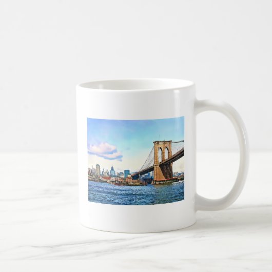 Mug Culée new-yorkaise du pont de Brooklyn (Droite)