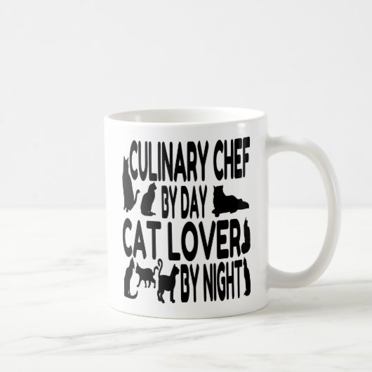 Mug Culinary Chef Cat Lover (Droite)