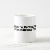 Mug Culpabilité dans l'inconscient - de base (Centre)
