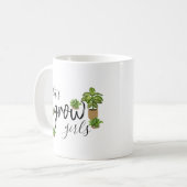 Mug Cultivons les filles Amusantes Plantes (Devant gauche)
