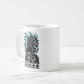 Mug Culture aztèque peuple indigène maya (Devant gauche)