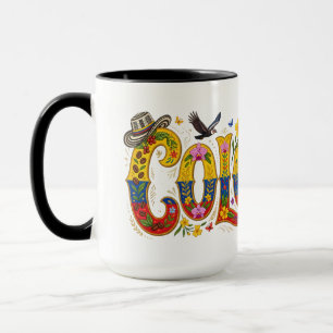 Mug Culture Colombienne Héritage Tropical Vibrant, Caf
