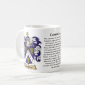 Mug Cummins, l'origine, la signification et la crête (Devant gauche)