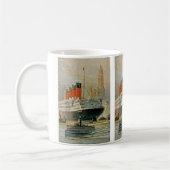 Mug Cunarder à New York (Gauche)