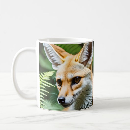 Mug Cunning Fennec Fox, (Gauche)