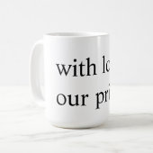 Mug Cup, effiloche, tasse, flocon (Devant gauche)