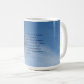 Mug Cup, effiloche, tasse, flocon (Devant droit)
