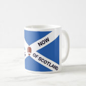 Mug Cup, Oh Flower Of Scotland Rise Now (Devant droit)