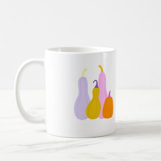 Mug Cup with colorful pumpkins (Gauche)