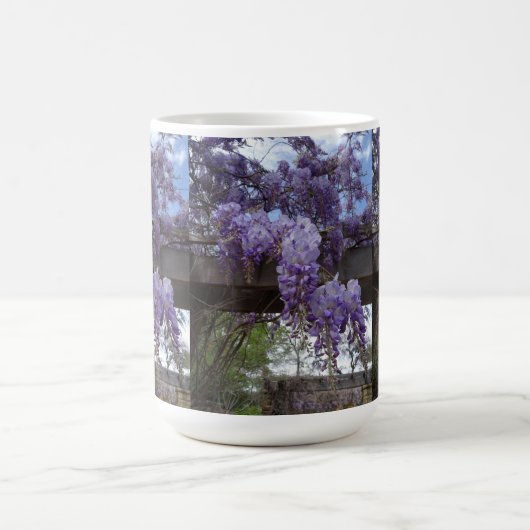 Mug Cup with wisteria vine (Centre)