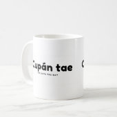 Mug Cupán Tae pour sauver la journée (Devant gauche)