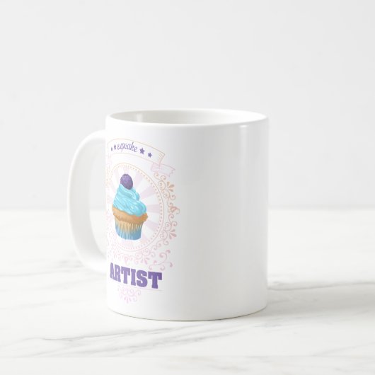 Mug Cupcake Artist (Devant gauche)