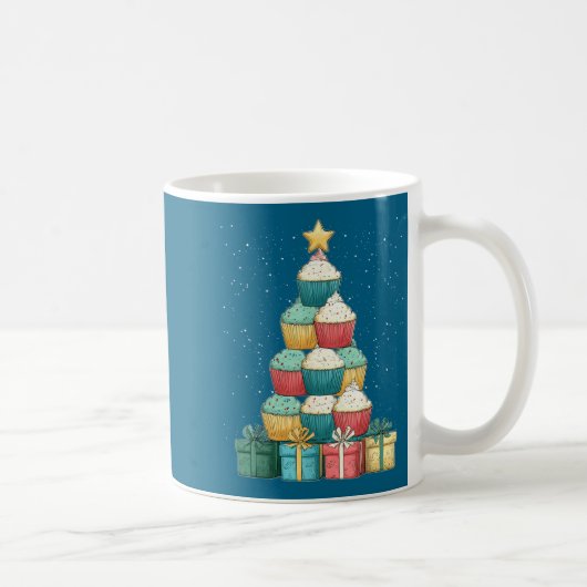 Mug Cupcake Baking Baker Christmas Tree Xmas (Droite)