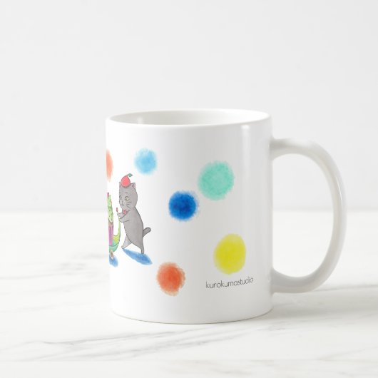 Mug Cupcake Cats Avoir votre boisson préférée Coupe (Droite)