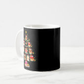 Mug Cupcake Christmas Tree Lights Funny Fast Food Cupc (Devant gauche)