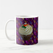 Mug Cupcake de carottes avec Confetti (Gauche)