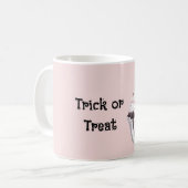 Mug Cupcake de Halloween Citrouille (Devant gauche)