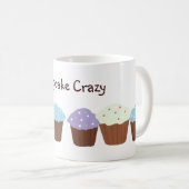Mug Cupcake folle (Devant droit)