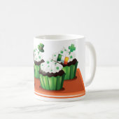 Mug Cupcake Jour de l'Saint Patrick (Devant droit)