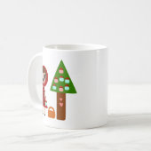 Mug Cupcake Tree and girl (Devant gauche)