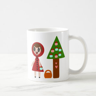 Mug Cupcake Tree and girl