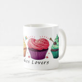 Mug Cupcakes amusants (Personnalisés) (Devant droit)