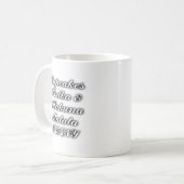 Mug Cupcakes Vodka Hakuna Matata DRÔLE (Devant gauche)