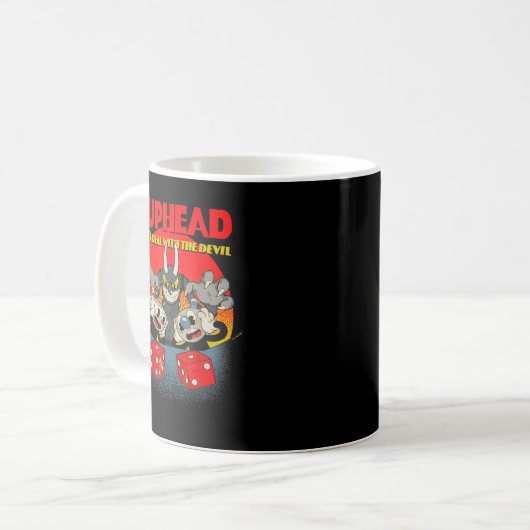 Mug Cuphead And Mugman Devil's Dice Video Game  (Devant gauche)