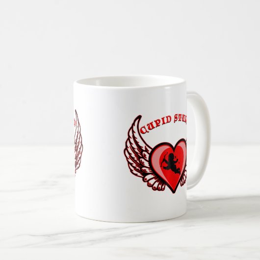 Mug Cupid Stunt Offensive Valentines Day (Devant droit)