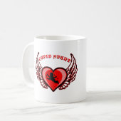 Mug Cupid Stunt Offensive Valentines Day (Devant gauche)