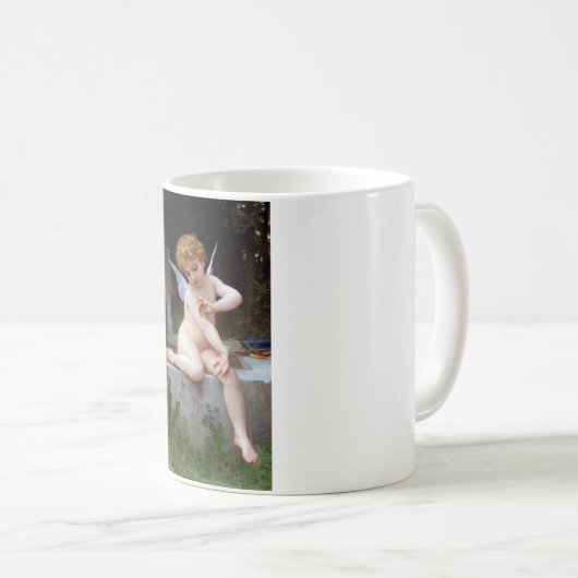 Mug Cupidé avec un papillon, Bouguereau (Devant droit)