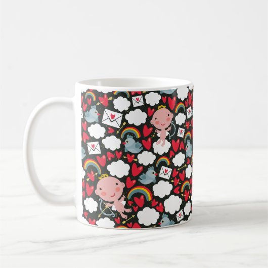 Mug Cupidé dans le ciel (Gauche)
