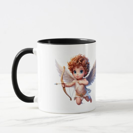 Mug Cupide en vol (Gauche)