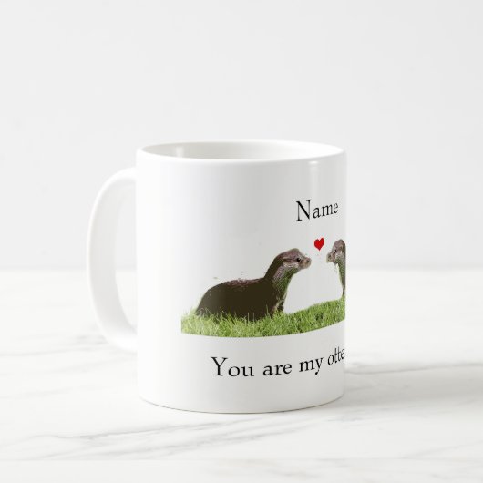 Mug Cupide loutre mi-muqueuse (Devant gauche)