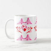 Mug Cupides roses de San Francisco (Gauche)