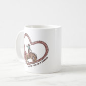 Mug Cupidon Me Trouve Un Cowboy (Devant gauche)