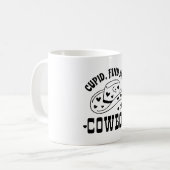 Mug Cupidon Me Trouve Un Cowboy Western (Devant gauche)