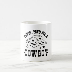 Mug Cupidon Me Trouve Un Cowboy Western