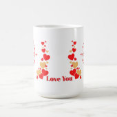 Mug Cupidon mignon avec arc et flèche (Centre)