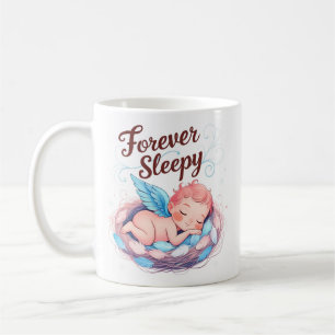 Mug Cupidon : Toujours endormi