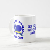Mug CURAÇAO Big Heart Fun Custom 2026 Soccer (Devant gauche)