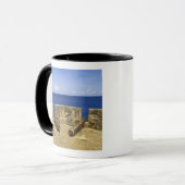 Mug Curaçao. La baie de Caracas de Fort Beekenburg. (Devant gauche)