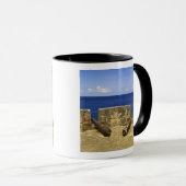 Mug Curaçao. La baie de Caracas de Fort Beekenburg. (Devant droit)
