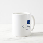 Mug Curaçao Minimaliste | Fierté Quotidienne (Devant droit)