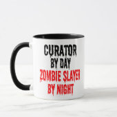 Mug Curateur Zombie plaisanter (Gauche)