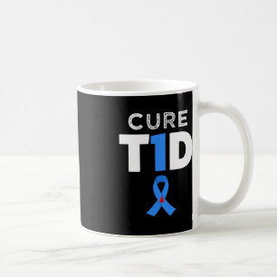 Mug Cure Type 1 Diabète - T1D espoir de sensibilisatio